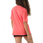Vans Womens Pocket V T Shirt  - Hot Coral