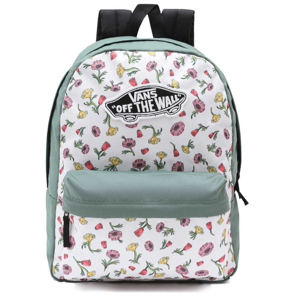 Vans Womens Realm Backpack Ditsy Poppy Floral Marshmallow Duck