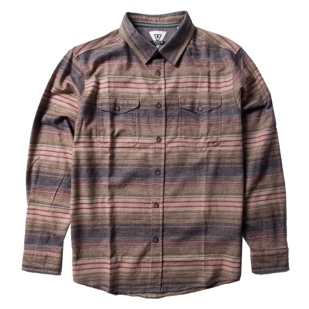 Vissla Central Coast Long Sleeve Flannel Shirt