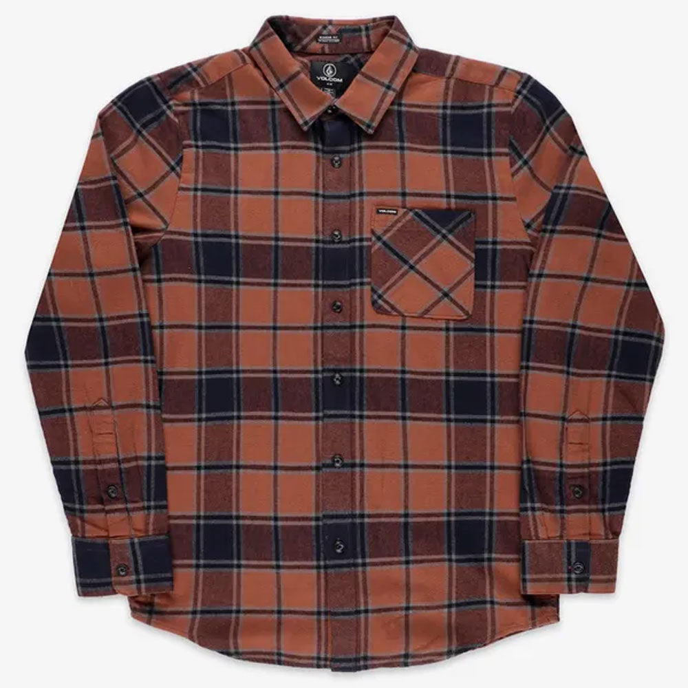 Volcom Caden Plaid Long Sleeve Shirt