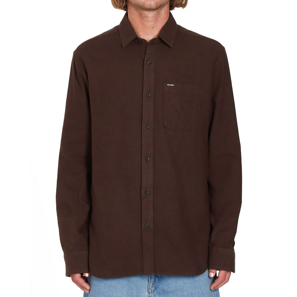 Volcom Caden Solid Long Sleeve Shirt