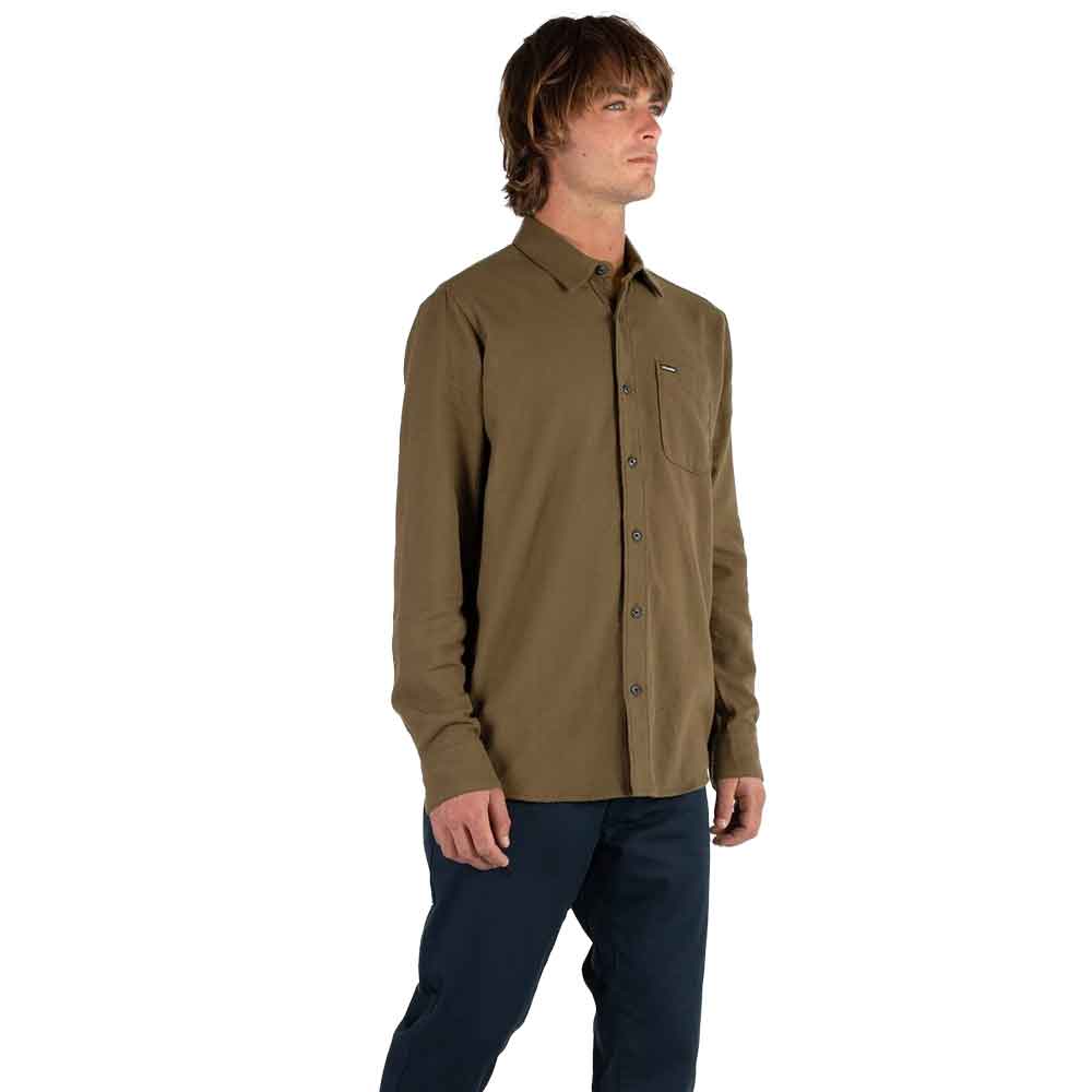 Volcom Caden Solid Long Sleeve Shirt