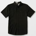 Volcom Everett Oxford Short Sleeved Shirt - New Black
