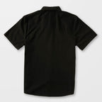 Volcom Everett Oxford Short Sleeved Shirt - New Black