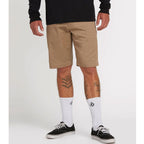 Volcom Frickin Modern Stretch 21" Shorts - Khaki