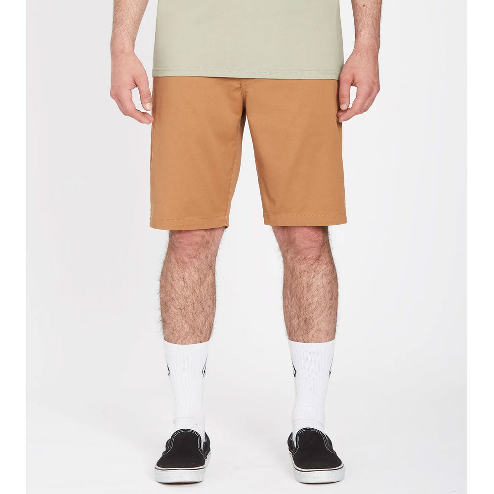 Volcom Frickin Modern Stretch 21" Shorts - Tobacco