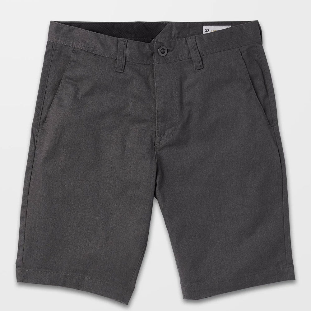 Volcom Frickin Modern Stretch 21" Shorts - Charcoal Heather