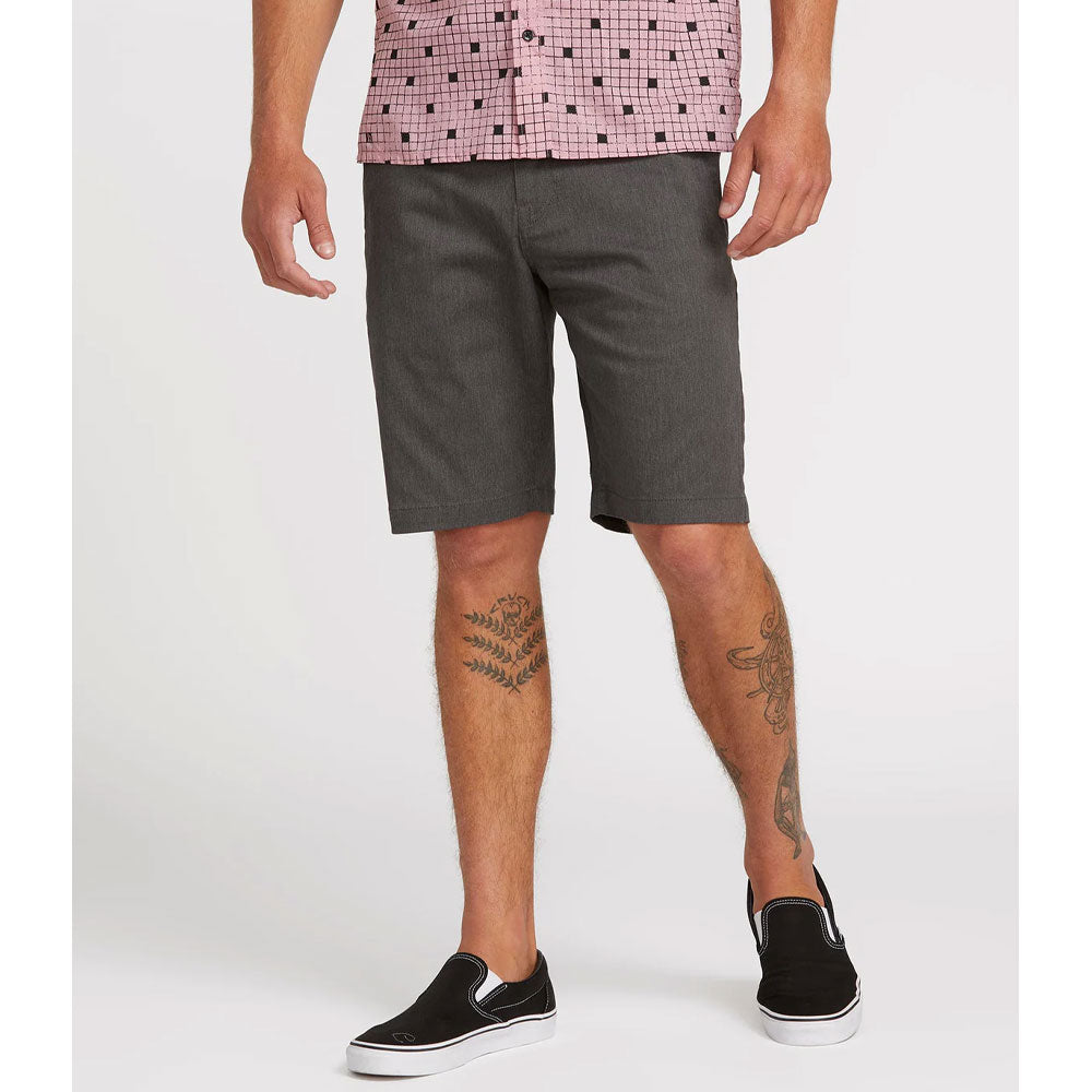 Volcom Frickin Modern Stretch 21" Shorts - Charcoal Heather