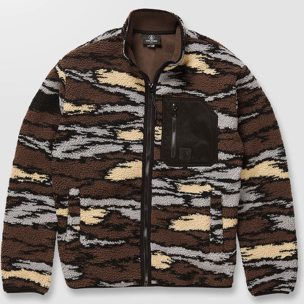 Volcom Muzzer Fuzzar Zip Fleece