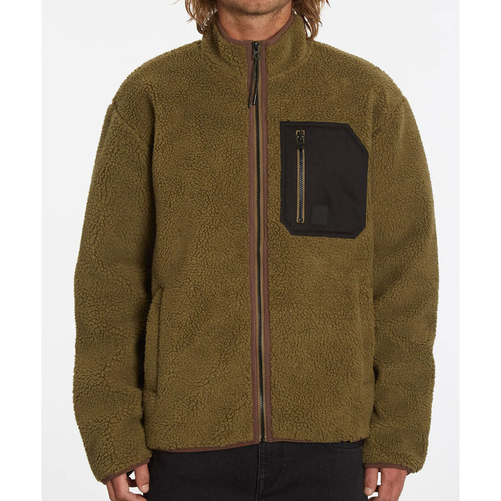 Volcom Muzzer Fuzzar Zip Fleece