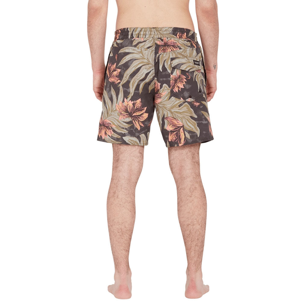 Volcom Polly Pack 17 Trunk - Rinsed Black