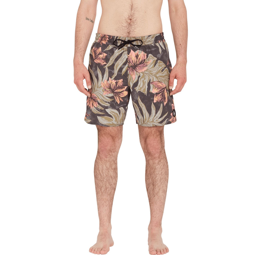 Volcom Polly Pack 17 Trunk - Rinsed Black