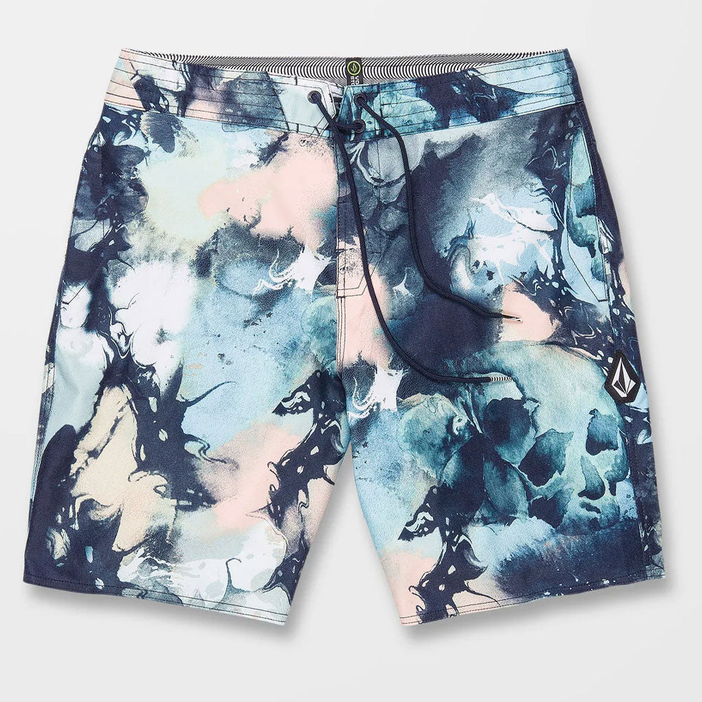 Volcom Skulli Wash Stoney 19 Boardshorts - Navy