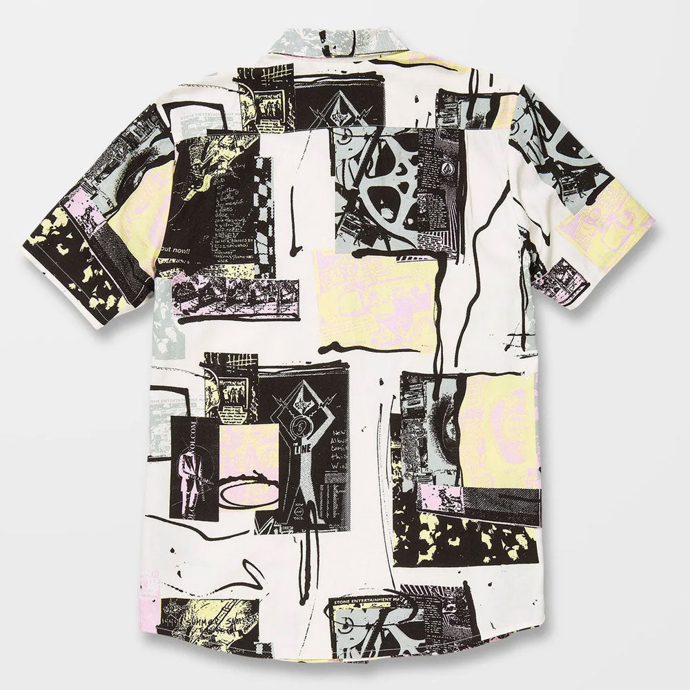 Volcom V Entertainment Short Sleeved Shirt - Whitecap Grey