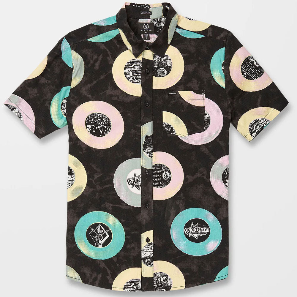 Volcom V Entertainment Short Sleeved Shirt - Black