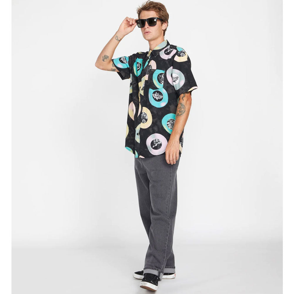 Volcom V Entertainment Short Sleeved Shirt - Black