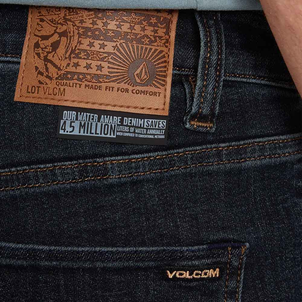 Volcom Vorta Denim Trousers  - Dirty Vintage Indigo