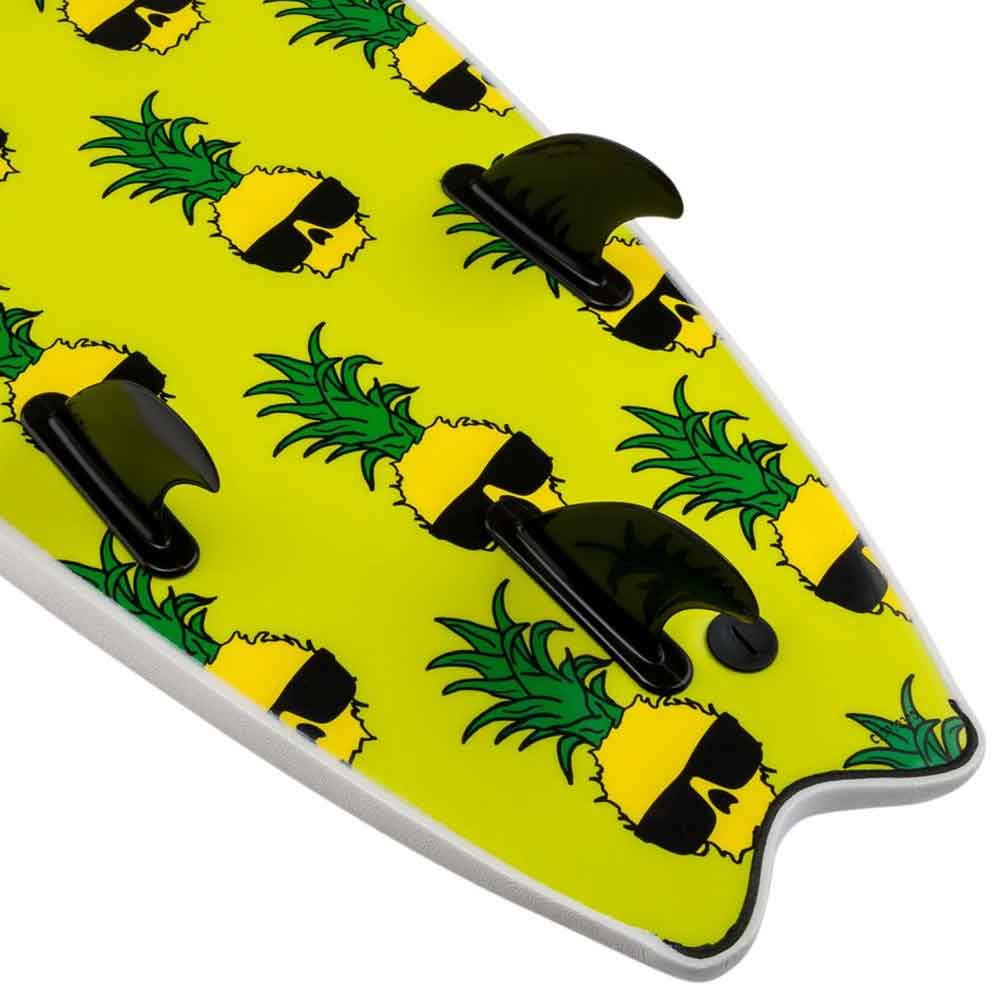 Wave Bandit Ben Gravy Performer 6ft Soft Surfboard - White