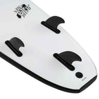 Wave Bandit Easy Rider 8ft Soft Surfboard - Black