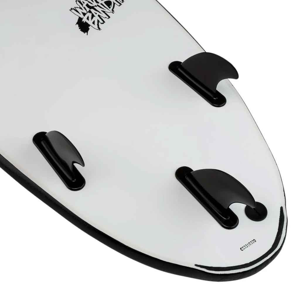 Wave Bandit Performer 6'4 Soft Surfboard - Black