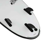 Wave Bandit Performer 6'4 Soft Surfboard - Black