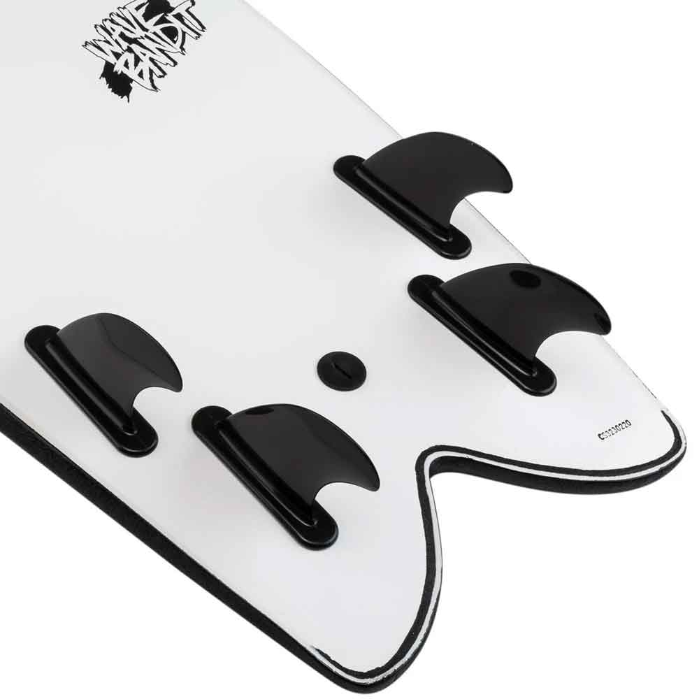 Wave Bandit Retro Fish 5'8 Quad Soft Surfboard