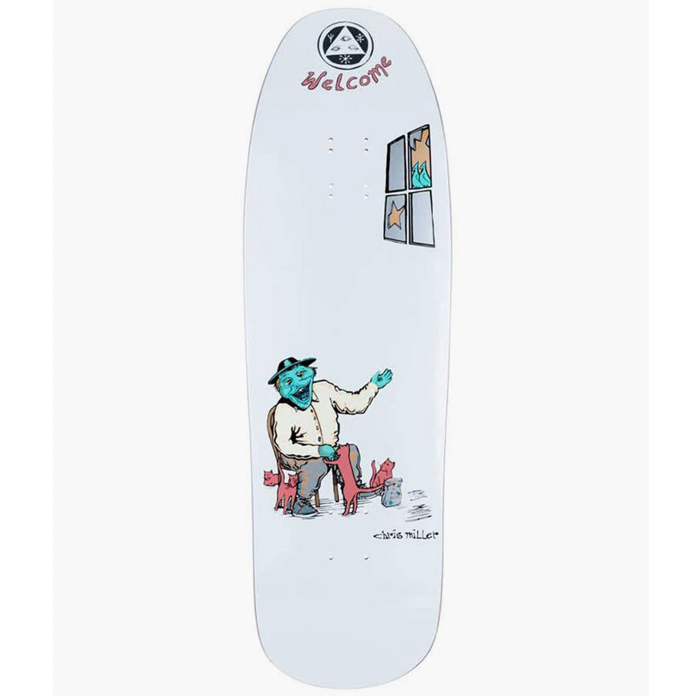 Welcome x Chris Miller Bird Feeder Pro Skateboard Deck