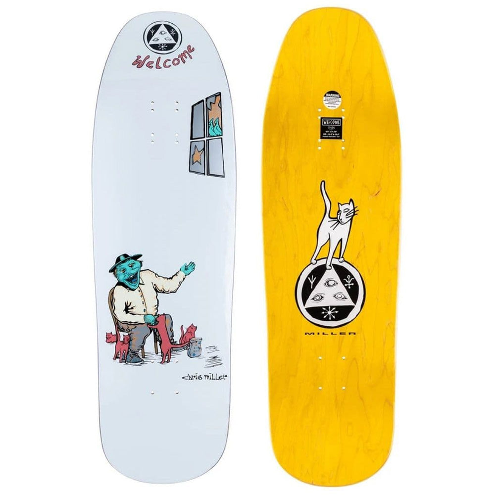 Welcome x Chris Miller Bird Feeder Pro Skateboard Deck