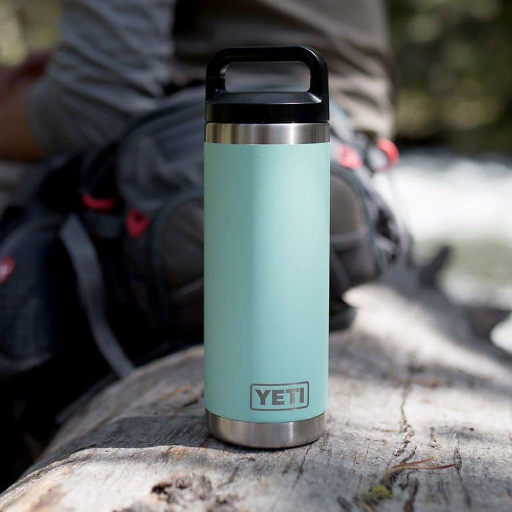 YETI Rambler 18 oz Bottle Chug Seafoam