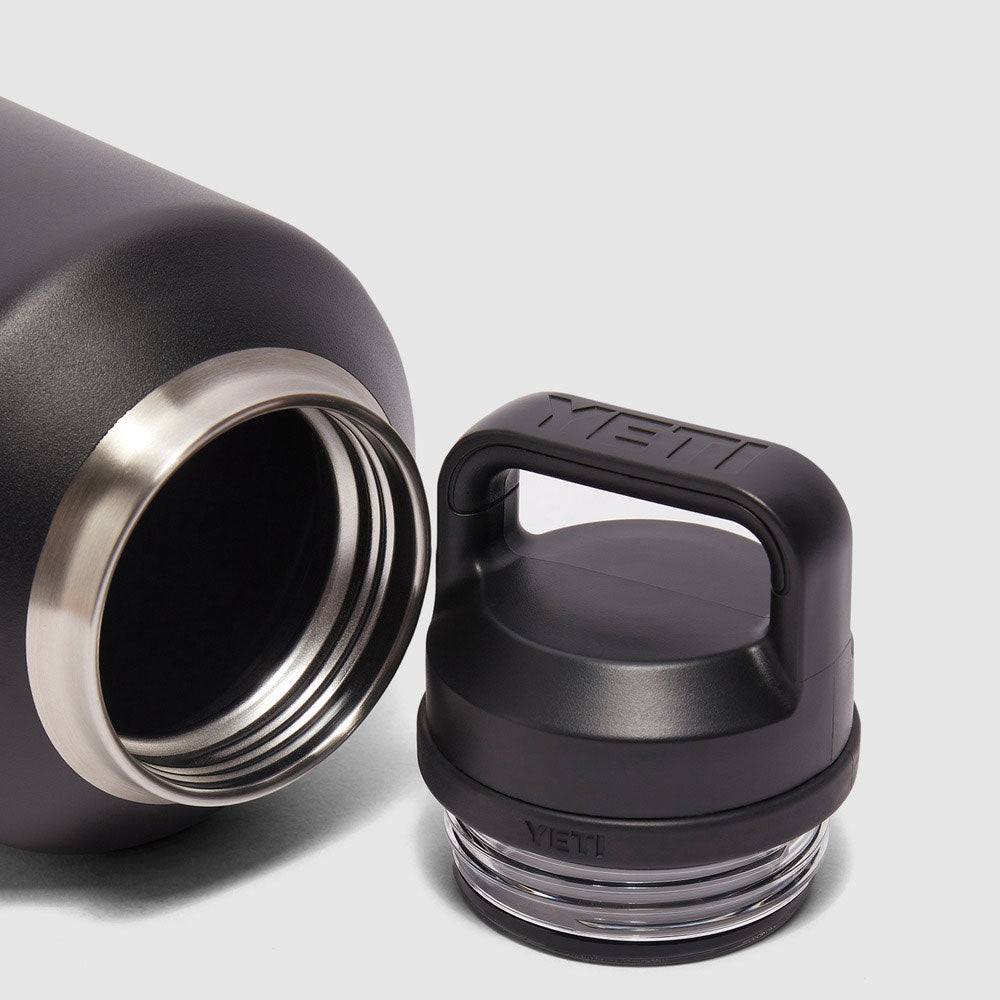 Yeti Rambler 64 Oz Bottle With Chug Cap - Black