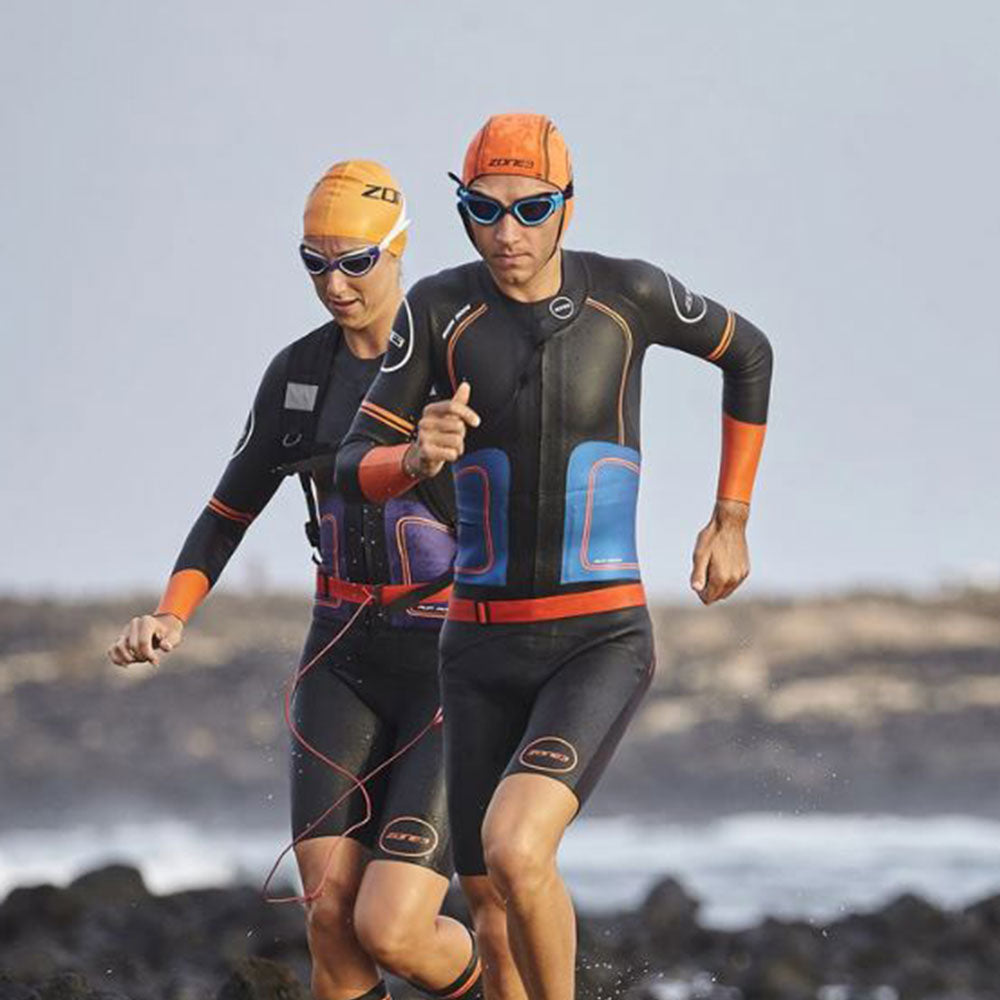 Zone3 Swim Cap HI VIS Orange