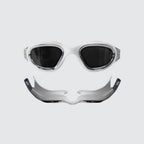 Zone3 Vapour Goggles Polarized White with Silver