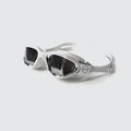 Zone3 Vapour Goggles Polarized White with Silver