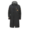 Zone 3 Oversized Polar Fleece Parka Robe Jacket   - Black/Orange