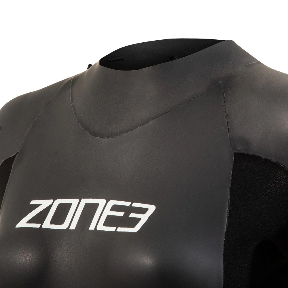 Zone 3 Women's Aspect Breaststroke Wetsuit   - Black/Blue/Orange