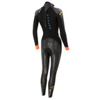 Zone 3 Women's Aspect Breaststroke Wetsuit   - Black/Blue/Orange