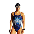 Zone 3 Women's Cosmic 3.0 Strap Back Costume  - Navy/Blue/White
