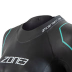 Zone 3 Womens Advance Wetsuit - Black/Blue