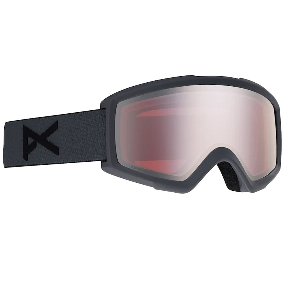 Anon Helix 2.0 Stealth Silver Amber Ski Snowboard Goggles