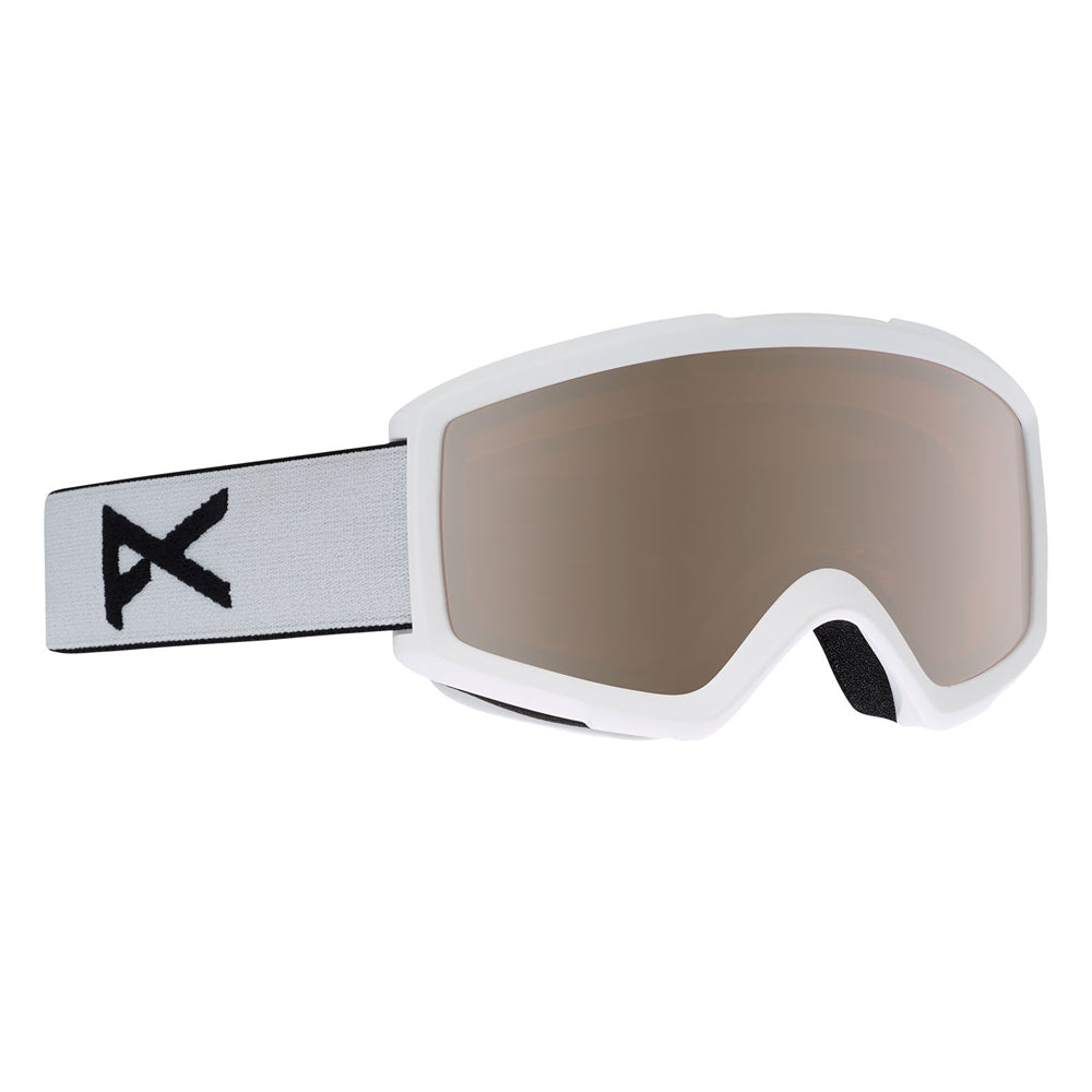 Anon Helix 2.0 White Silver Amber Ski Snowboard Goggles