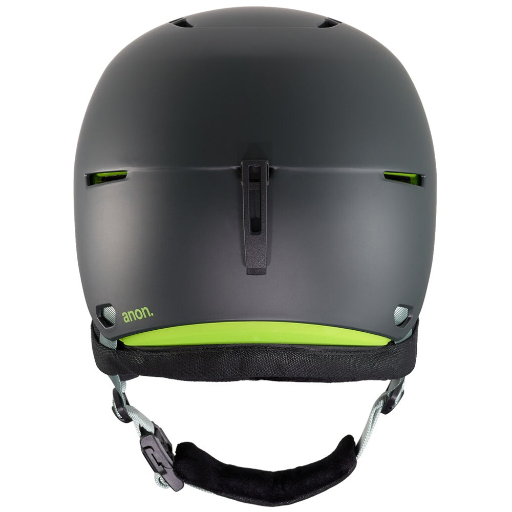anon mens highwire snowboard helmet with brim lay back gray Raider 3 Endura shell construction features an injection Anon Helmet | eBay