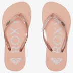 Roxy Girls Viva Sparkle Flip Flops