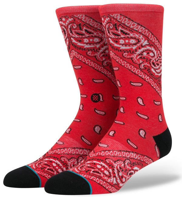 Stance Barrio 2 Red Socks