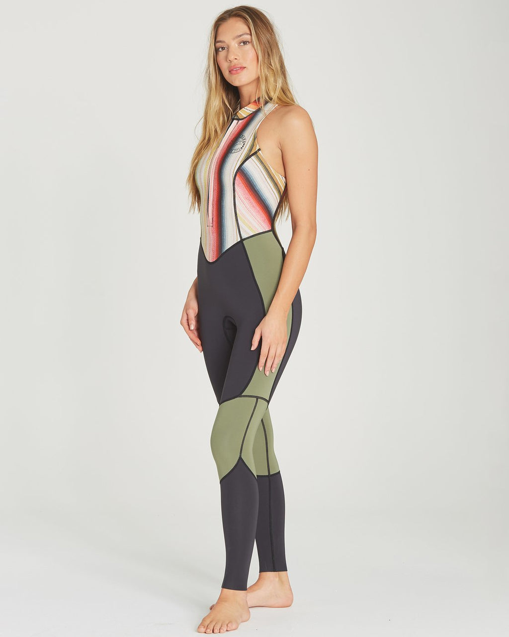 Billabong Womens Salty Jane Sleeveless 2mm Full Wetsuit  - Serape