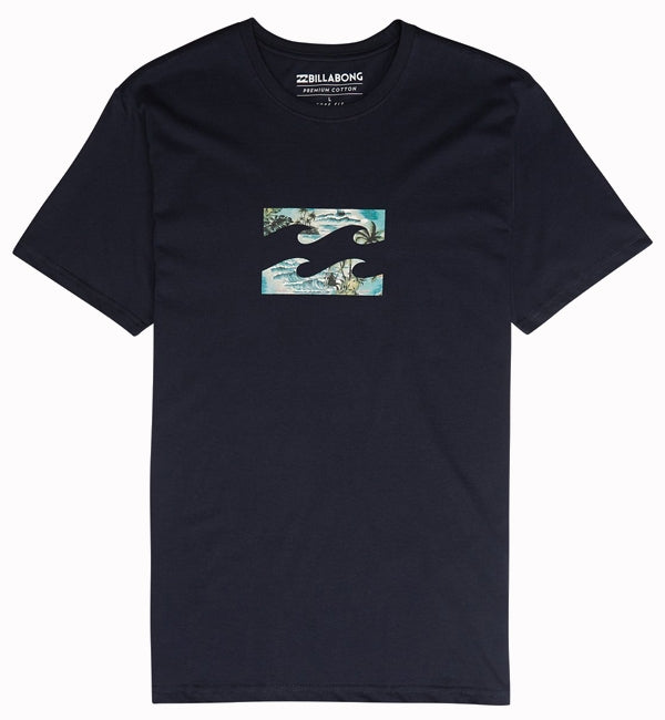 Billabong Team Wave Team T Shirt Navy