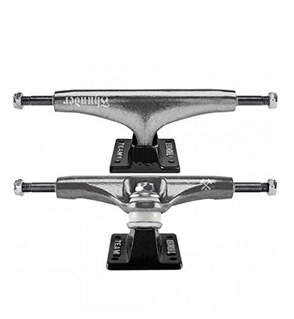 Thunder OG Script Black Chrome 147 Skateboard Truck