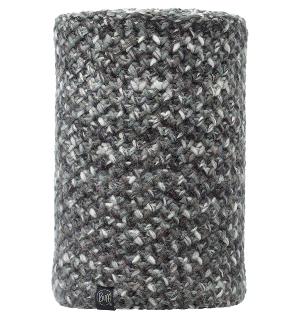 Buff Margo Grey Black Knitted Neckwarmer