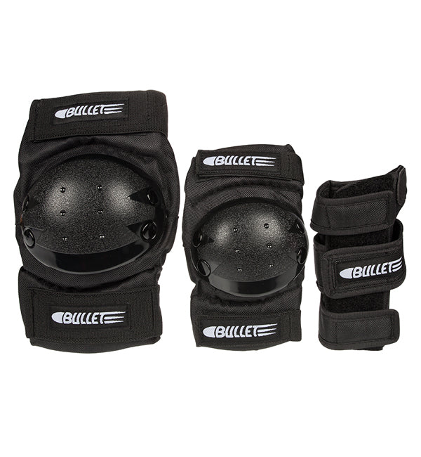 Bullet Deluxe Junior Skateboard Pad Set