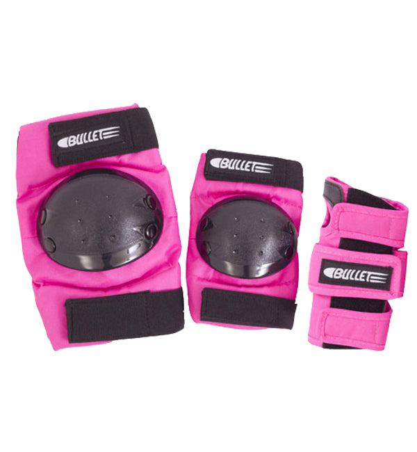 Bullet Deluxe Junior Skateboard Pad Set