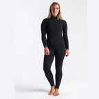 C-Skins Womens ReWired 5/4mm CZ Winter Wetsuit-Raven Black/Black
